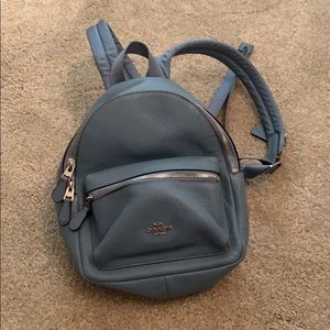 Coach Charlie Mini Leather Backpack